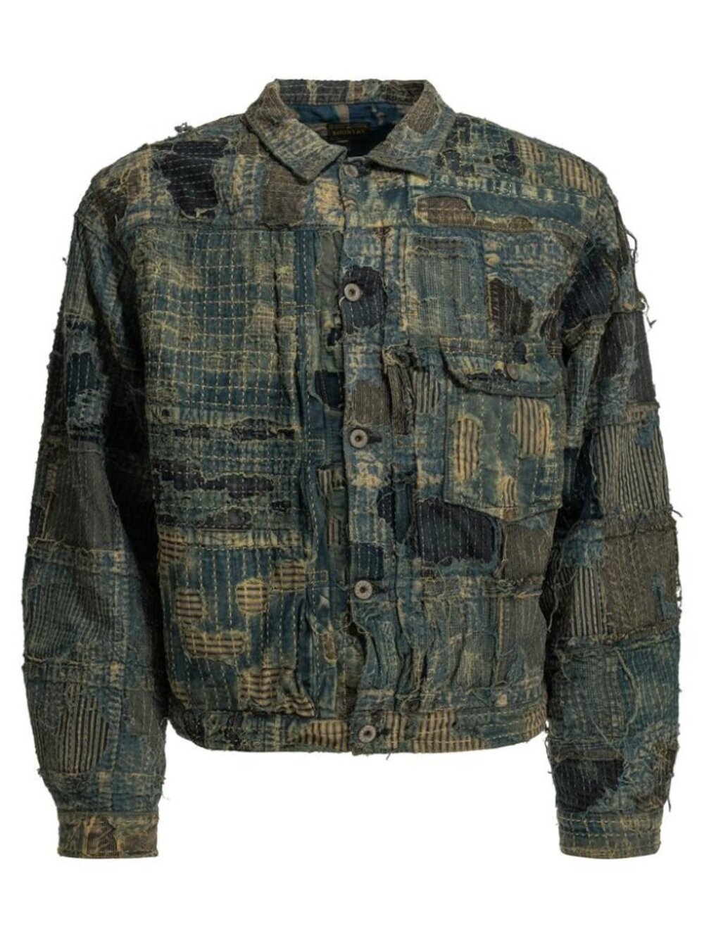 Kapital Boro Spring Denim Jacket Tag Size 2 Men